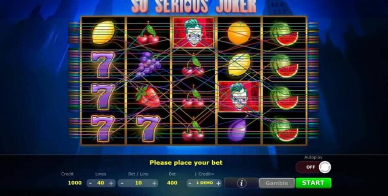 So Serious Joker