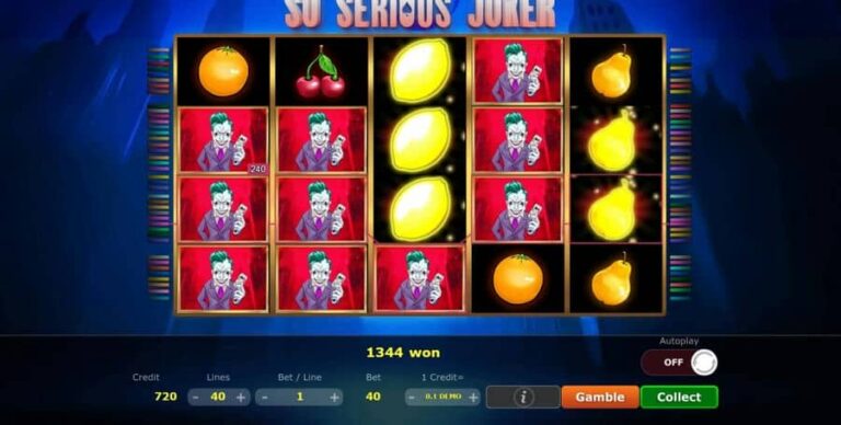 So Serious Joker