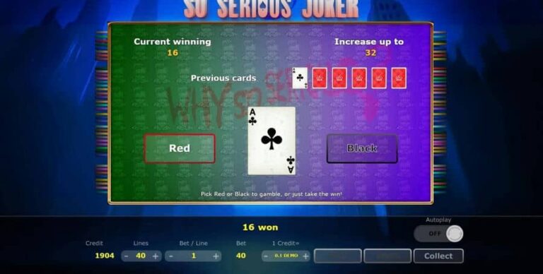 So Serious Joker