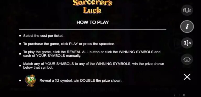 Sorcerer’s Luck