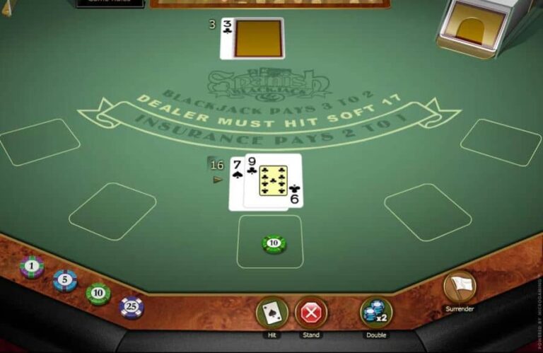 Spanish 21 Blackjack Gold