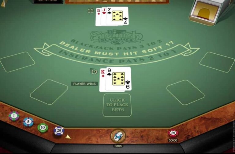Spanish 21 Blackjack Gold