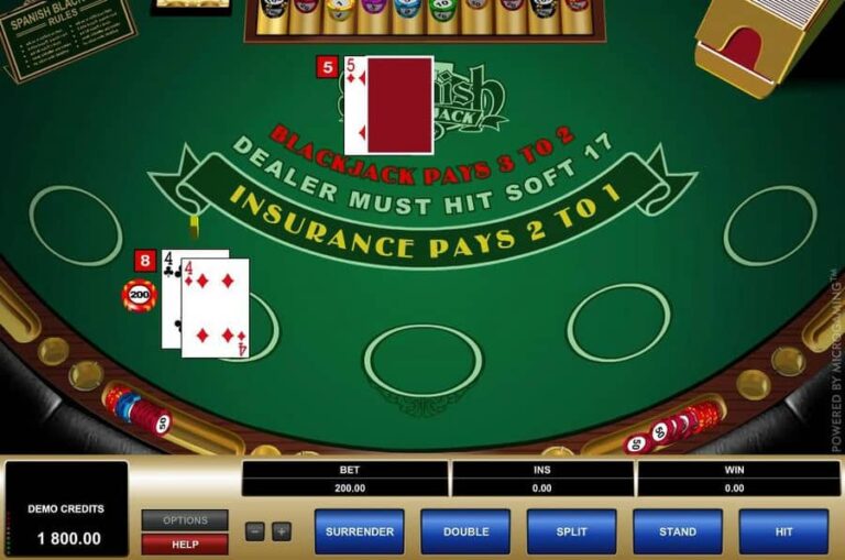 Spanish 21 Blackjack (Microgaming)