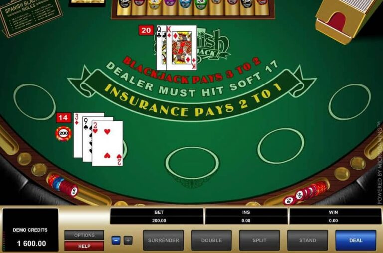 Spanish 21 Blackjack (Microgaming)