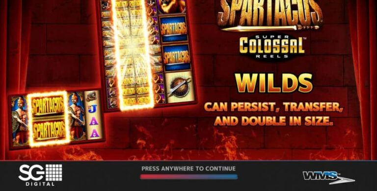 Spartacus Super Colossal Reels
