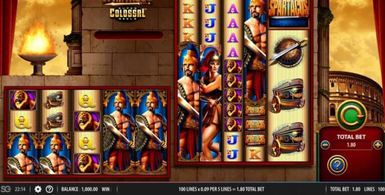 Spartacus Super Colossal Reels