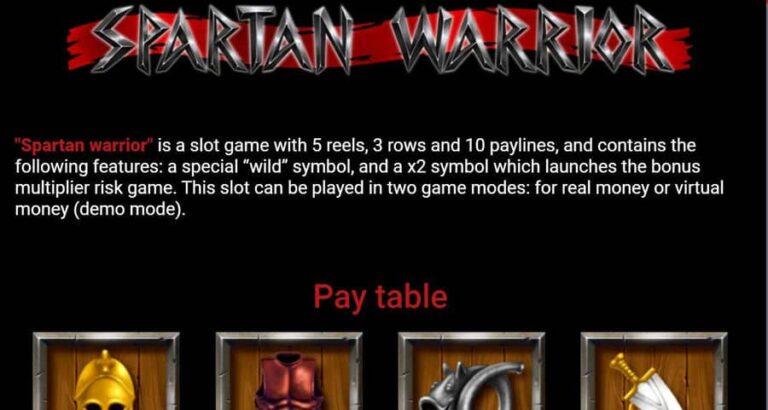 Spartan Warrior (Slot Exchange)