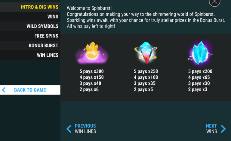 Spin Burst