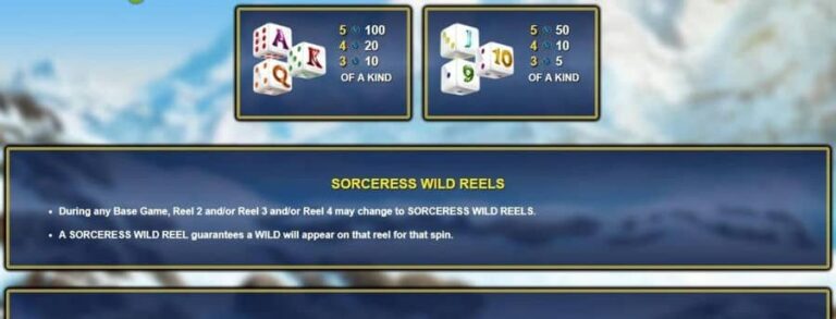 Spin Sorceress Dice