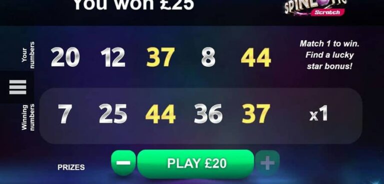 Spinlotto Scratch