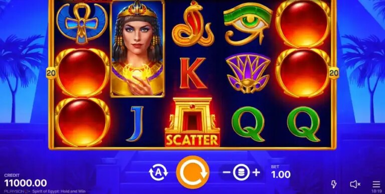 Spirit of Egypt Hold and Win
