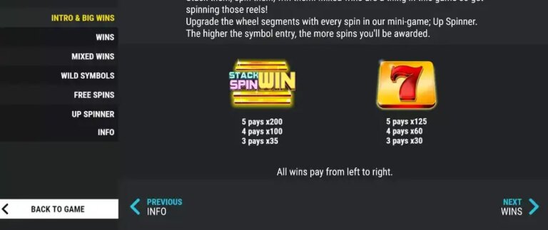 Stack Spin Win