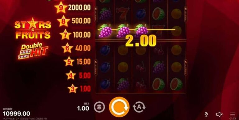 Stars & Fruits Double Hit