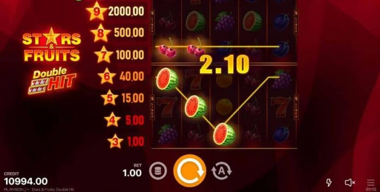 Stars & Fruits Double Hit
