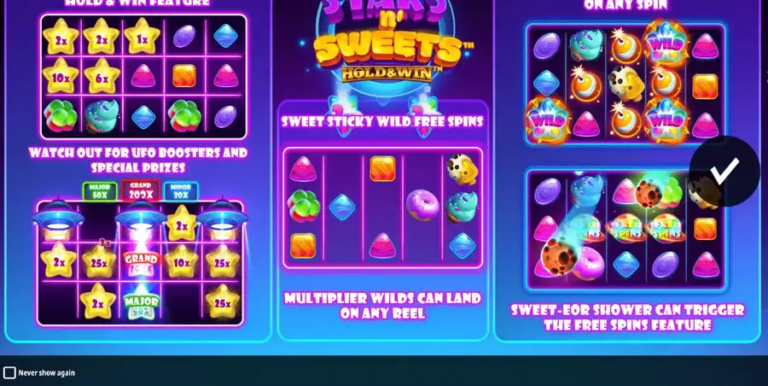Stars n’ Sweets Hold and Win