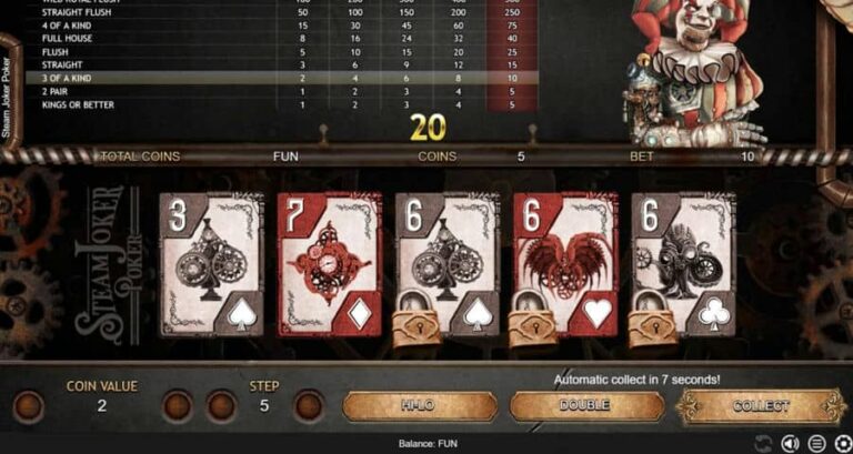 Steam Joker Poker