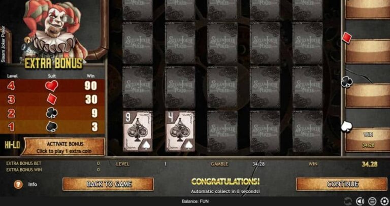 Steam Joker Poker