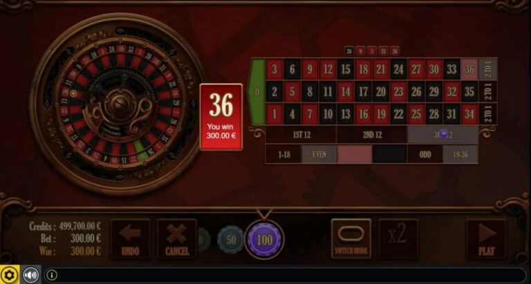 Steampunk Roulette VIP