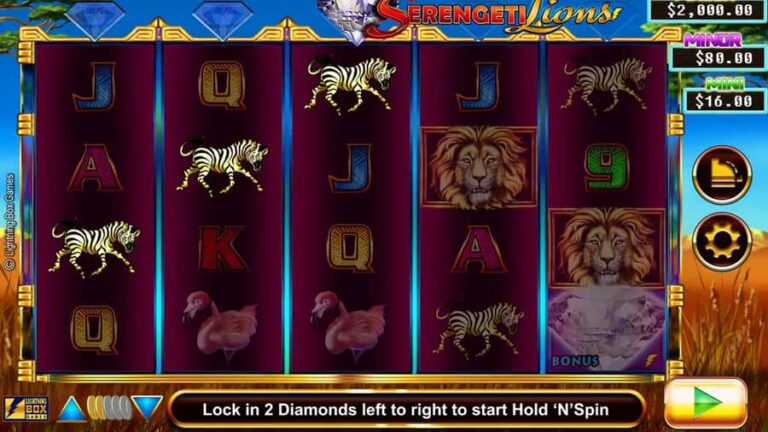 Stellar Jackpots with Serengeti Lions