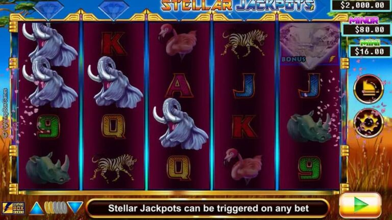Stellar Jackpots with Serengeti Lions