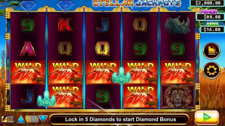 Stellar Jackpots with Serengeti Lions