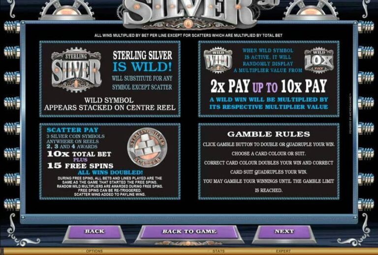 Sterling Silver 3D/2D