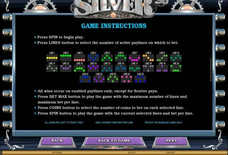 Sterling Silver 3D/2D