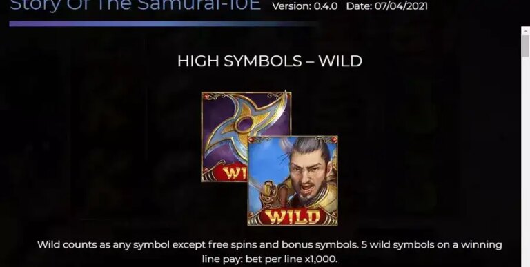 Story Of The Samurai 10 Lines