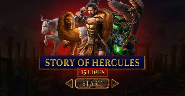Story of Hercules 15 lines