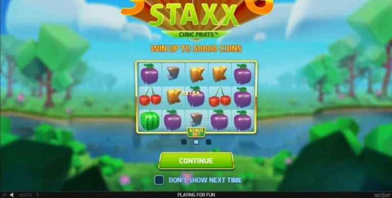Strolling Staxx Cubic Fruits