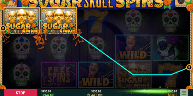 Sugar Skull Spins