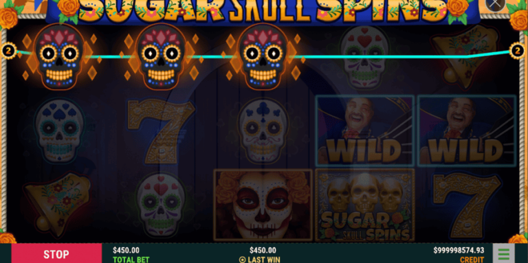Sugar Skull Spins
