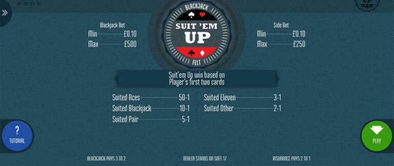 Suit’em Blackjack (Felt Gaming)