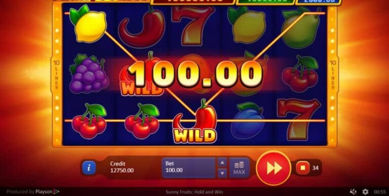 Sunny Fruits: Hold and Win