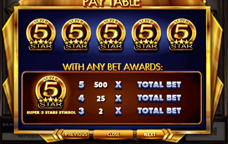 Super 5 Stars