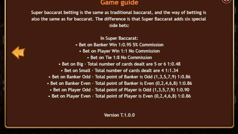 Super Baccarat