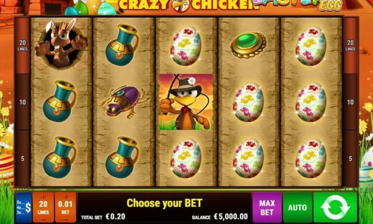Super Duper Crazy Chicken Easter Egg