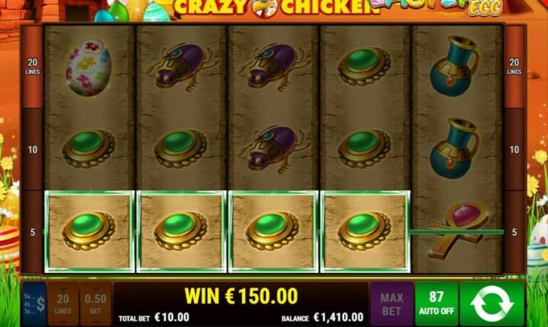 Super Duper Crazy Chicken Easter Egg