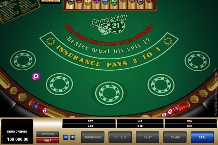 Super Fun 21 (Microgaming)