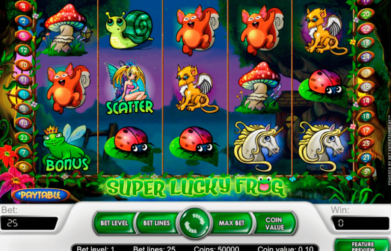 Super Lucky Frog (NetEnt)