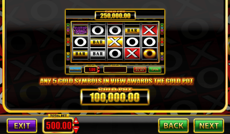 Super Spins Bar X Gold