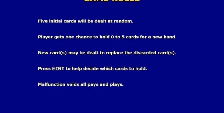 Super Video Poker