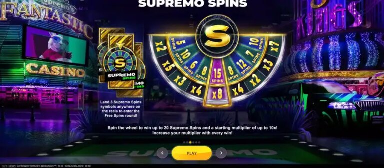 Supremo Fortunes Megaways