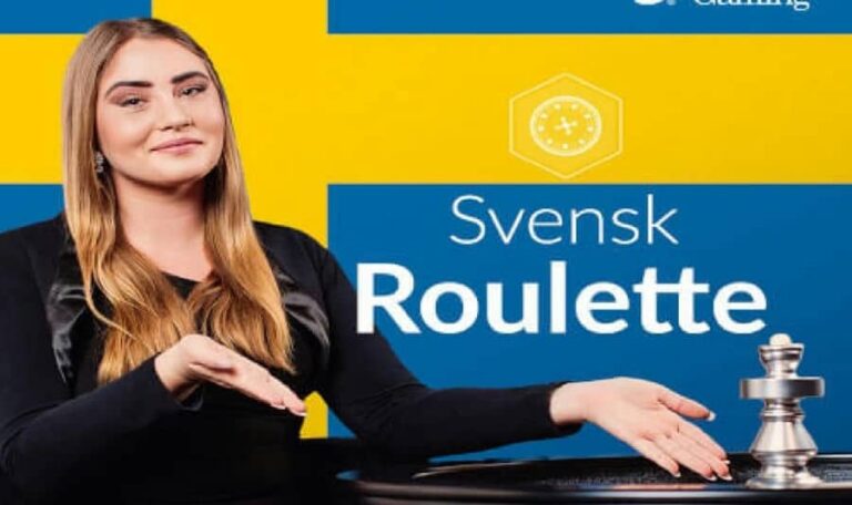 Svensk Roulette Live Casino (Evolution Gaming)