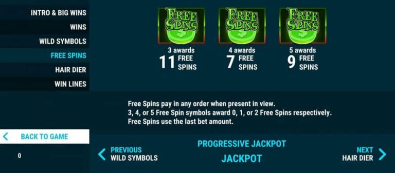 Sweeney Todd Slots