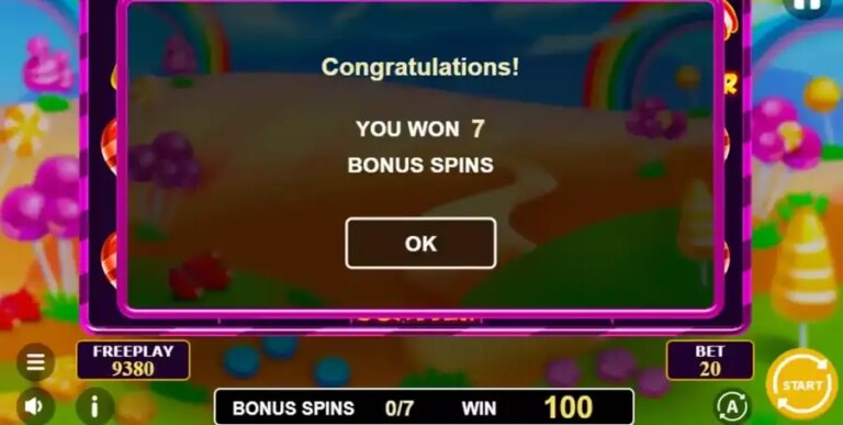 Sweet Spins 20