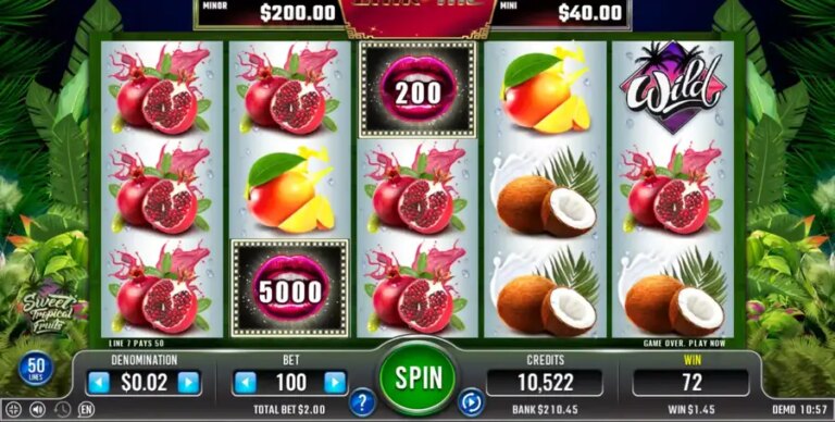 Sweet Tropical Fruits