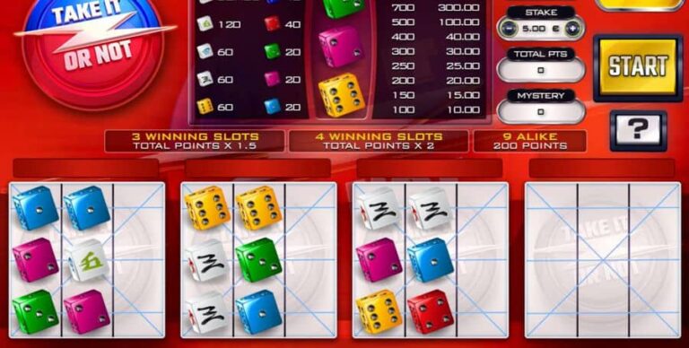 Take It Or Not Dice
