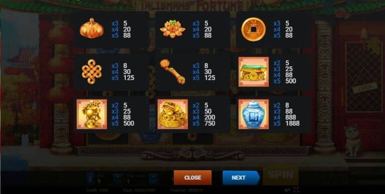 Talismans of Fortune