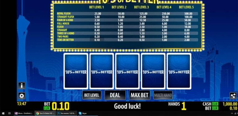 Tens Or Better HD